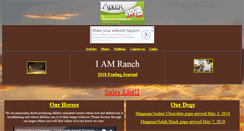 Desktop Screenshot of iamranch.com